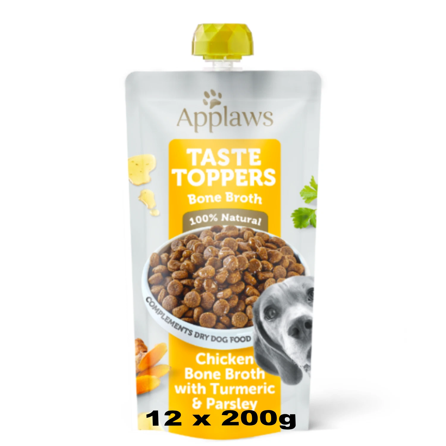 12 x 200g Applaws Taste Toppers 100% Natural Dog Food Topper Chicken Bone Broth
Opens in a new windo