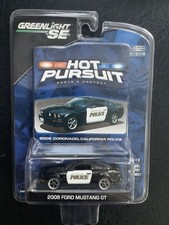 Greenlight Hot Pursuit 2008 Ford Mustang GT Coronado CA Police