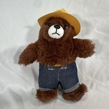 Smokey the Bear Collectible Plush Doll w/Hat. Education Outdoors 8  