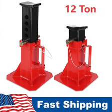 Pin-type Car Lift Jack Stands Garage Car Truck Lift W With Lock 12 Ton 1 Pair