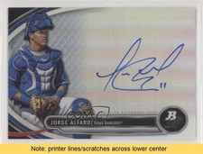 2013 Bowman Platinum Auto Prospects Jorge Alfaro #BPAP-JA Auto READ 8b5
