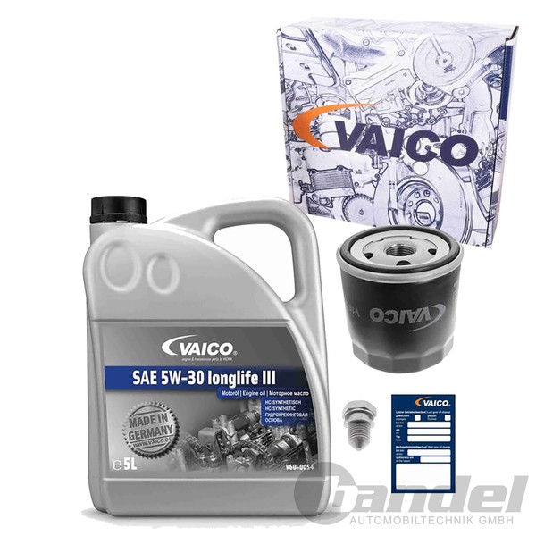 Vaico Filterset Inspektionspaket Passend FüR Audi A1 A2 A3 Seat Alhambra Altea-image