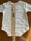 NWOT Infant One Piece Romper One For Each Day Of The Week Primary Color Stripe — photo 8