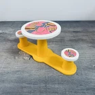 Vintage 1993 Mattel Barbie McDonalds Restaurant Table & Stool Set