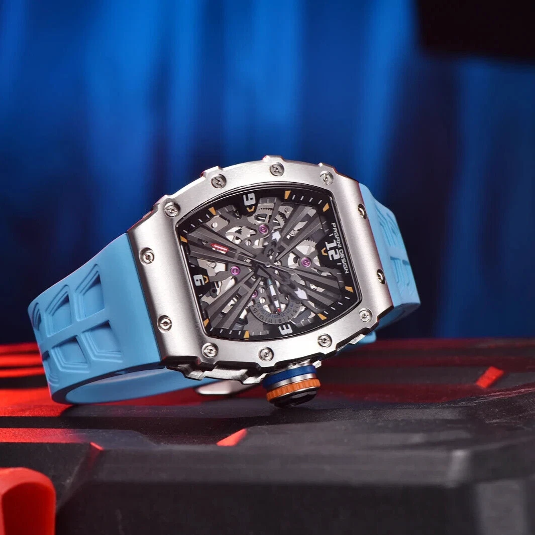 Pagani design rubber strap sales