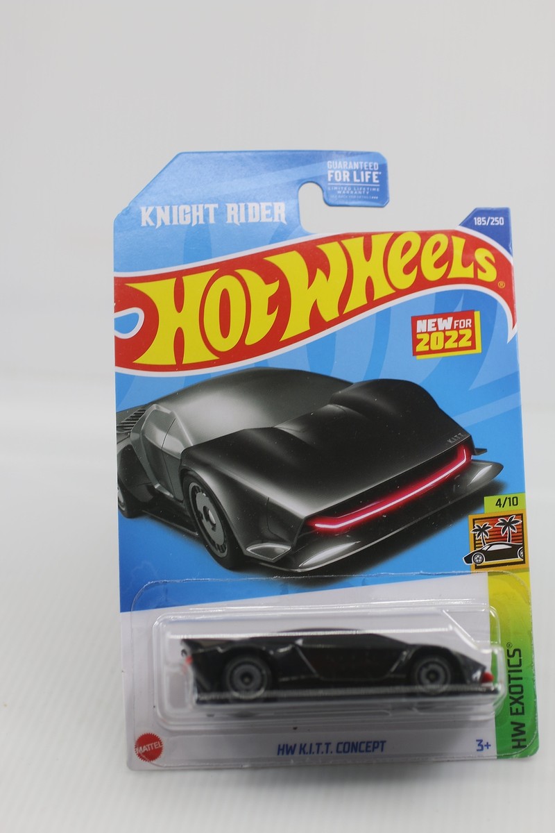 Hot Wheels 2022 Black 1:64 Knight Rider 185/250 HW KITT Concept HW