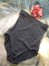 Assets By Spanx 1x High Waist Shaper Brief Black Nylon Plus Shapewear 