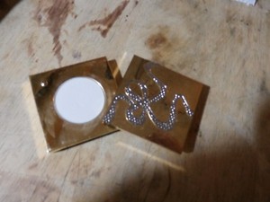 Liz Taylor White Diamonds Solid Parfum Compact .045 Ozs Made In France