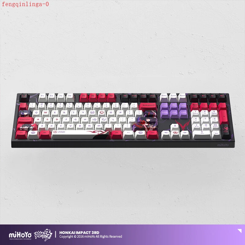 Honkai Impact 3 Official Raiden Mei Mechanical Keyboard Wired/Bluetooth/Wireless - Image 3 of 4