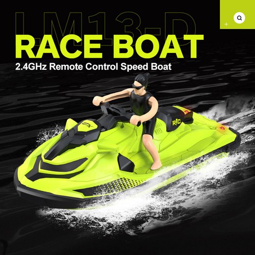 1/14 2,4 GHz RC-Schiff Max. Steuerentfernung 40 m Elektronisches Runabout für Po - Bild 12 von 13