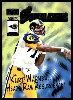 2000 Skybox Superlatives Kurt Warner St. Louis Rams #15 S