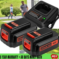 For Black and Decker 40V Lithium Charger/Battery LBX2040 LST136 3.0Ah LBX1540