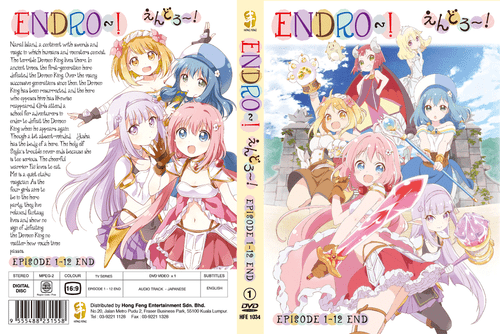 ANIME ENDRO~! COMPLETE TV SERIES Vol.1-12 End DVD ENGLISH SUBTITLE + FREE ANIME - Imagen 3 de 3