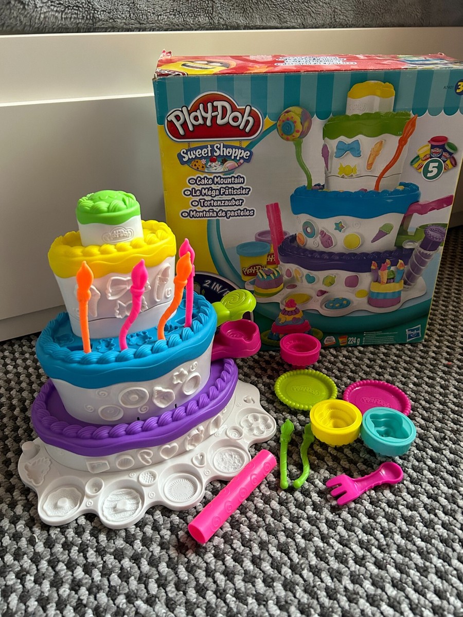 Play Doh Sweet Shoppe Cake Mountain, incomplete, Play Doh sets