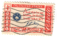 USA - 1960 - Quotations - The American Credo - Francis Scott Key - 4C - #33
