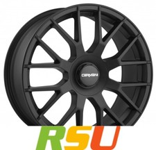 Carmani 19 Hugo black matt 8.5x20" ET45 LK5 112 ML 66.6 Alufelgen 20 Zoll