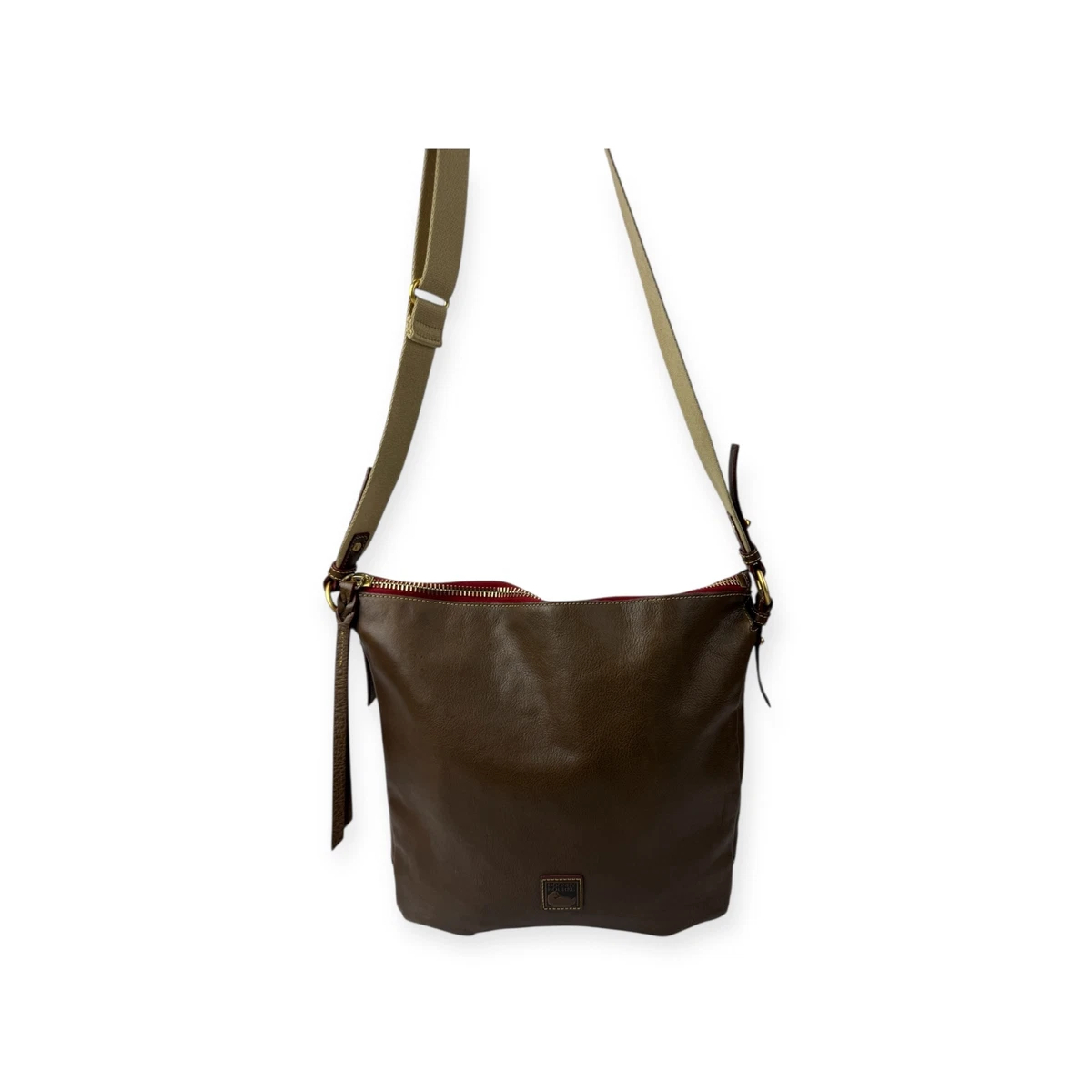 Borsa A Tracolla Grande Dooney & Bourke In Nylon Menta - Tante Tasche E Leggera
