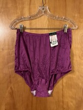 Vanity Fair Panties 15712 Ravissant Brief FUSCHIA Granny Vintage NWT Macys 8 XL