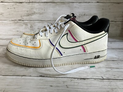 Nike AIR CT1138-100 Day of Dead Dia de Los Muertos White Halo Sugar Skull  Sz 11