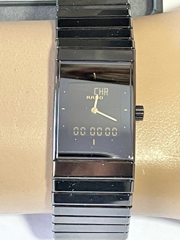 RADO DIASTAR CERAMIC MULTIFUNCTION 196.0364.3 ANALOG/DIGITAL MENS