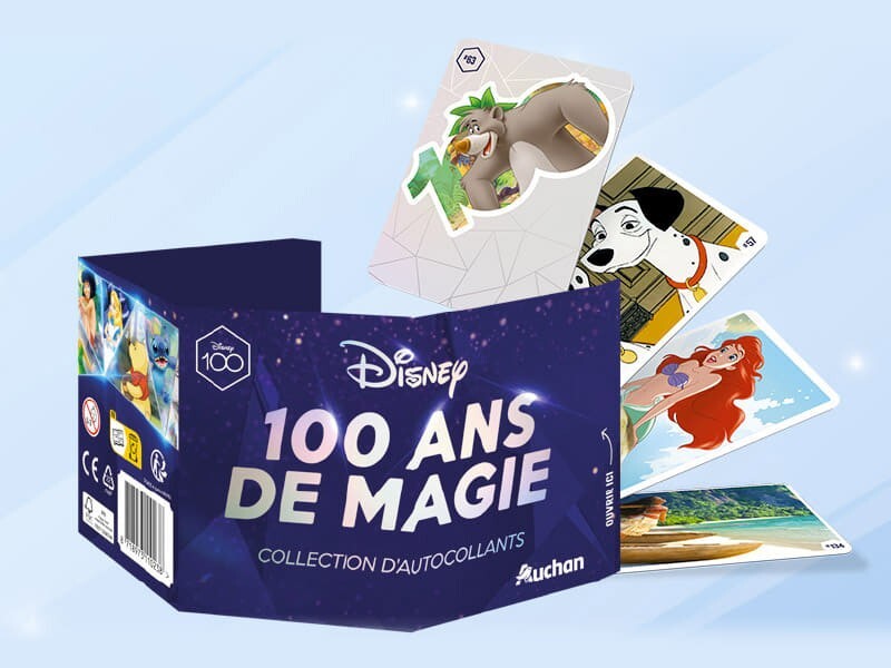 Lot de 27 Cartes 100 ans de magie Disney Auchan (0,20 € pièce) eBay
