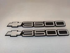 Chevy 1988-2000 Silverado 3500 Door Emblem Badge Logo Nameplate Name Plate