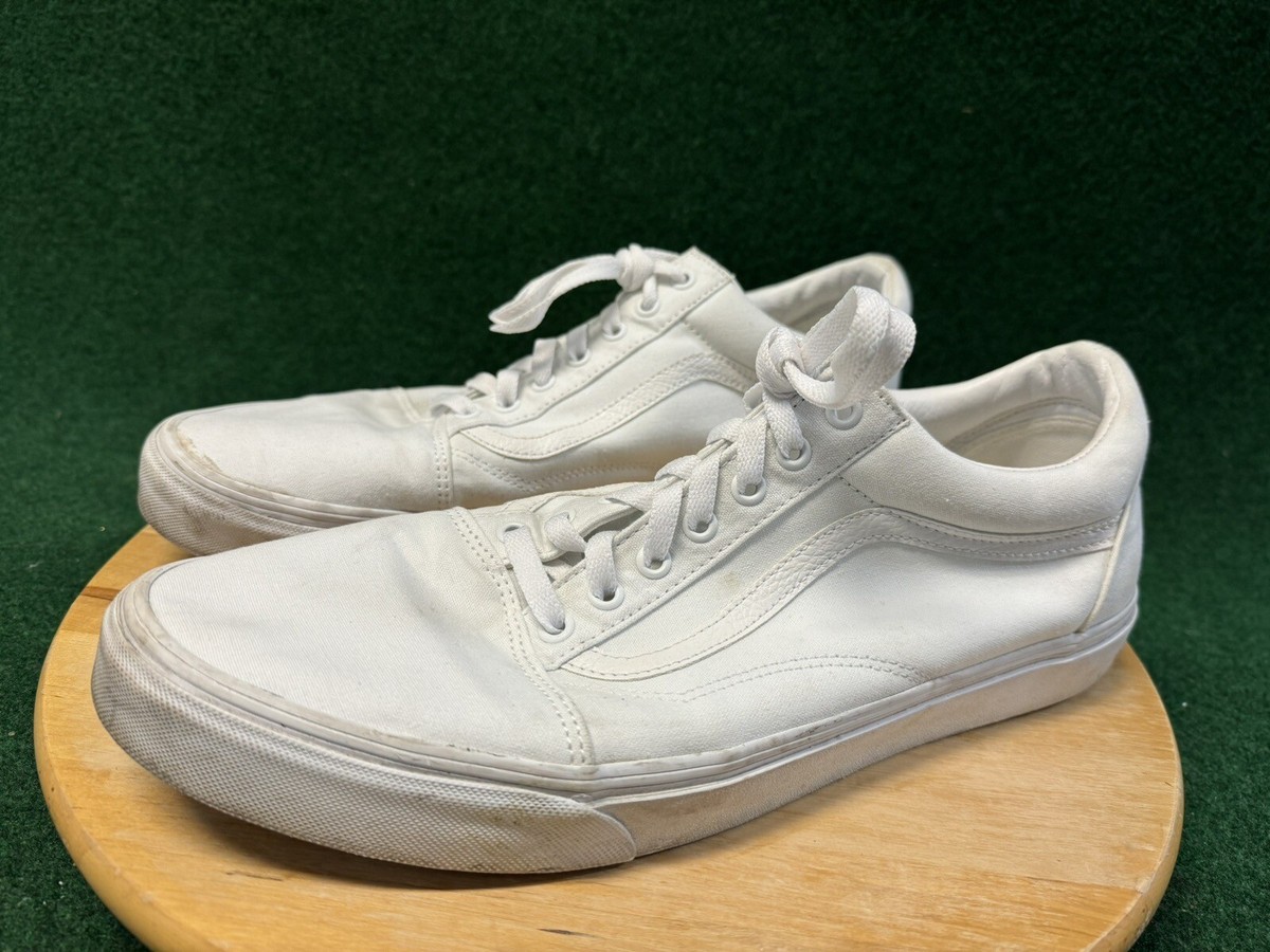 Vans Mens Off The Wall 508731 White Casual Shoes Sneakers  display picture 2