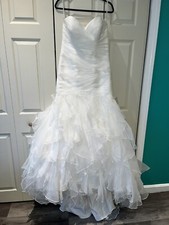 davids bridal wedding dress size 12