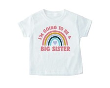 I'm Going to Be a Big Sister T-Shirt, Promoted to Big Sister, Sibling Clothes