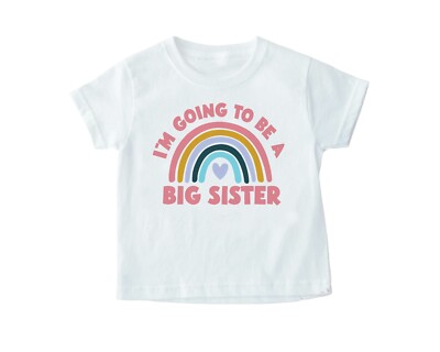 I'm Going to Be a Big Sister T-Shirt, Promoted to Big Sister, Sibling  Clothes UK