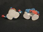 Vintage Musical Smurfs 1969 DRUMMER Smurf #20009 - 1977 ROCK n ROLL Smurf #20023 — photo 7