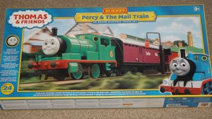 hornby thomas and percy electric train set