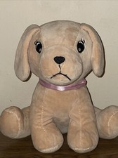 Kellytoy Plush Sitting Puppy Dog Tan Brown 10