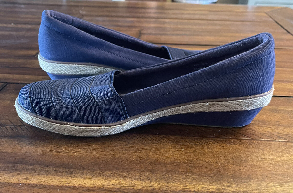 Women's Ortholite Low Wedge Slip On Shoe … Gem