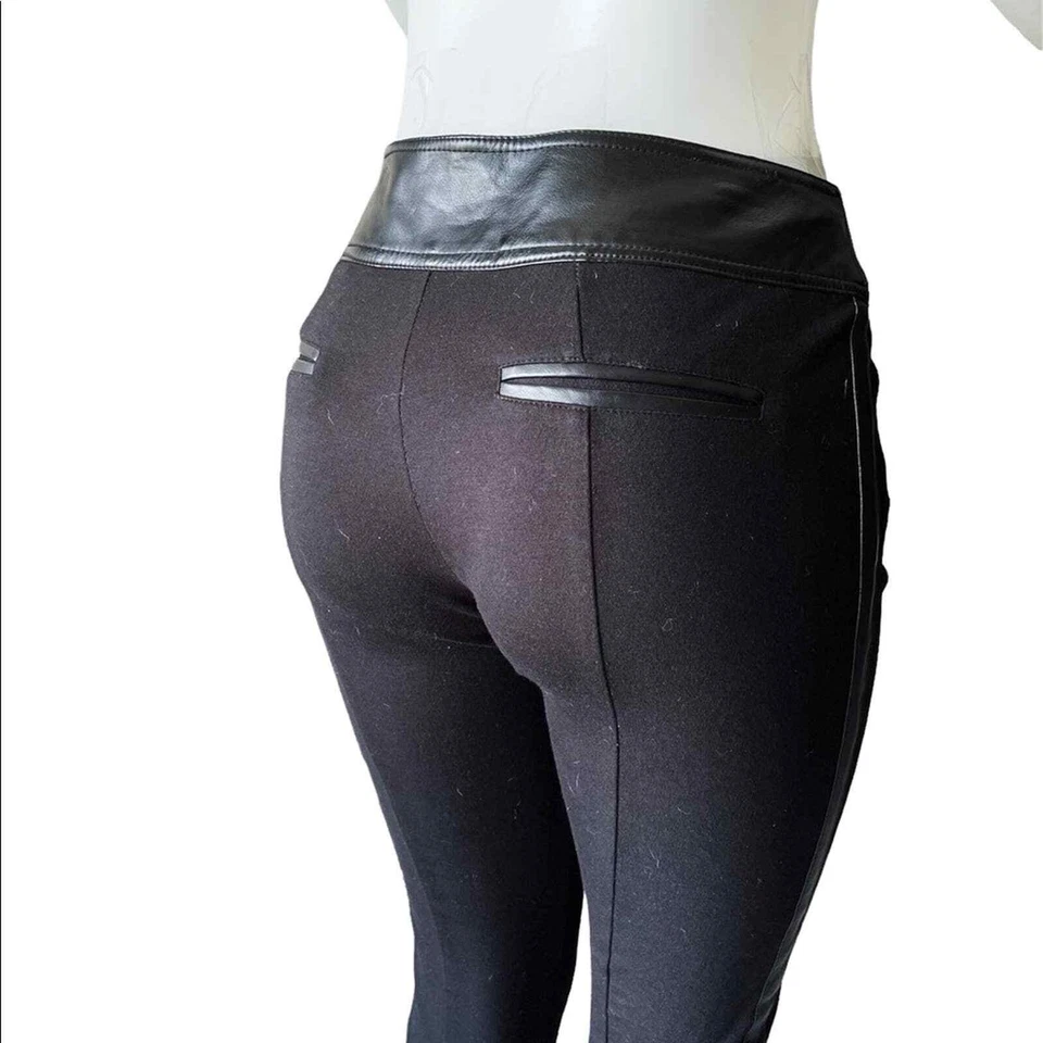 Leggings vintage Baby Phat con detalle de imitación de cuero Foto 4 de 4