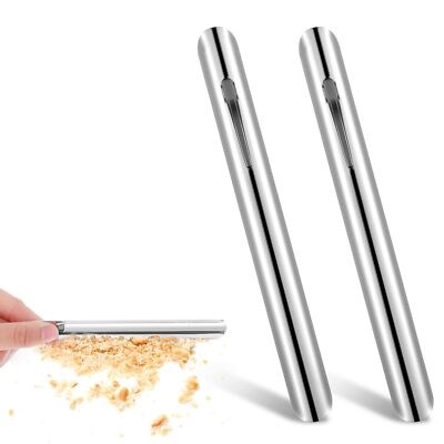 Table Crumb Sweepers Silver Bread Scraper Pocket Clip Restaurants 2Pcs