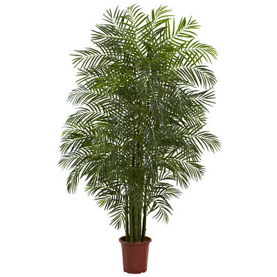 Nearly Natural 7.5' Areca Palm W/1966 Lvs UV Resistant Home Garden Decoration