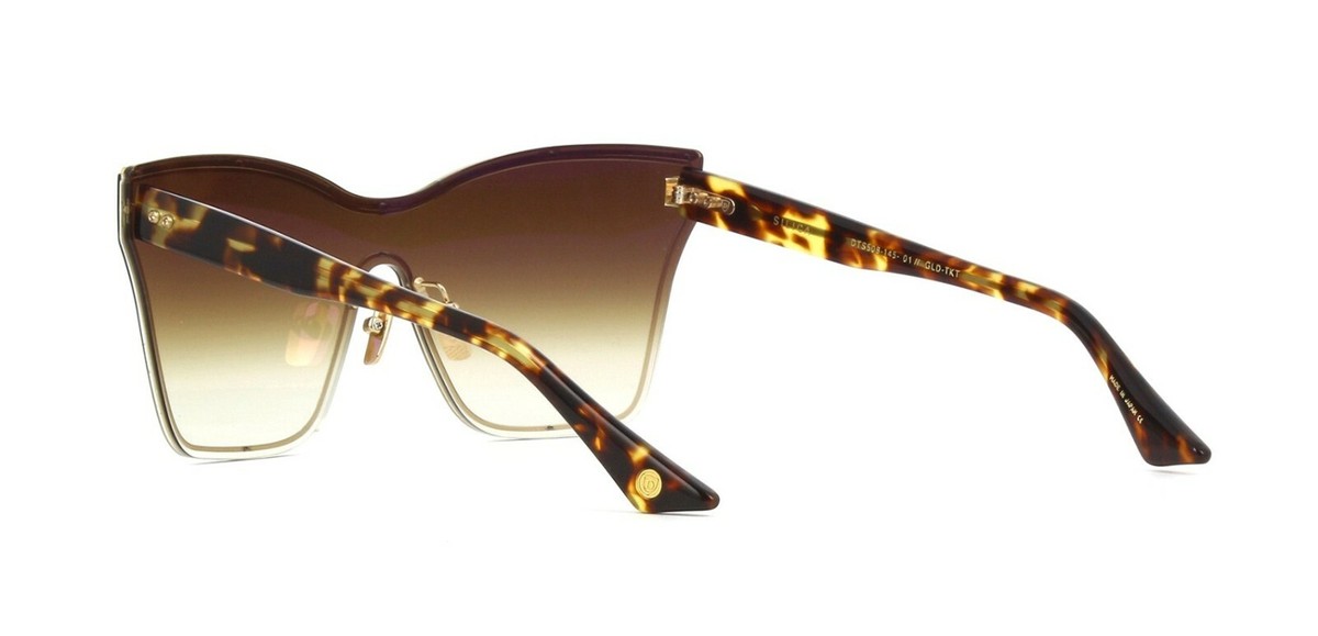 Dita SILICA DTS508 Gold Tokyo Tortoise/Brown To Clear Gradient (01