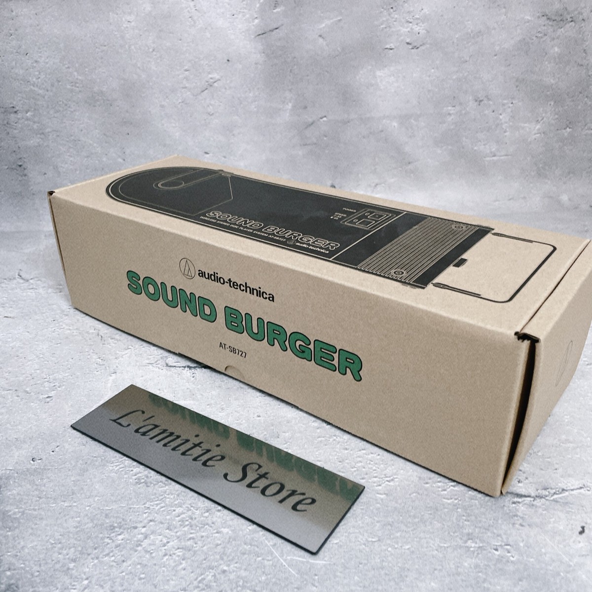 Audio-Technica Sound Burger AT-SB727 BK Portable Bluetooth