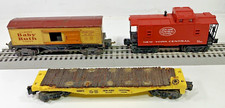 Pre-War Lionel 1679 Baby Ruth Box Car + NY Central Caboose & NY 16375 O Gauge
