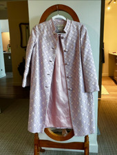 wonderful condition vintage 60s purple mod coat: sz small