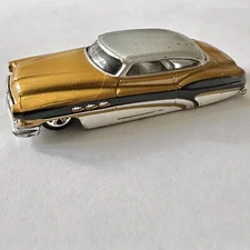 2000 Mattel Inc Hot Wheels "So Fine GMTM" Collectible Car Gold Buick Roadmaster