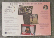 CREATIVE MEMORIES - 5x7 BLACK Scrapbook Pages 10 per package NEW SEALED