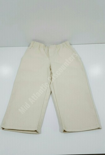 3Pr Elderwear Tom Sawyer Pull On Uniform Khaki Pants Size 2 Waist 20-1/2 - Picture 4 of 7