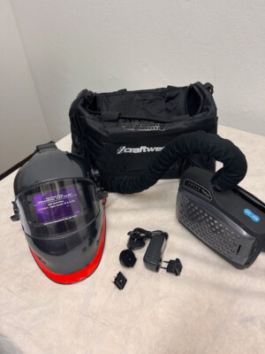 Neuer Automatik Schweißhelm mit Frischluft-Zufuhr VarioProtect XXL-W F-TC AIR