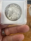 Morgan 1921 D Silver Dollar $1 Coin Uncertified,MS 66