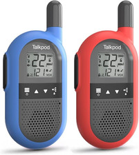 F40 Walkie Talkies 2 Pack for Kids, Adults, Handheld FRS 2 Way Radio with Li-Ion