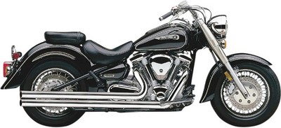 COBRA 2921T AUSPUFF SPDSTR LNG RSTR16 YAMAHA XV 1600 AT ROAD STAR SILVERADO 1999