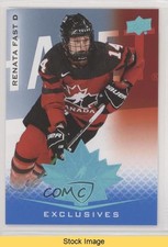 2021 Upper Deck Team Canada Juniors Blue Renata Fast #53 READ 0il7