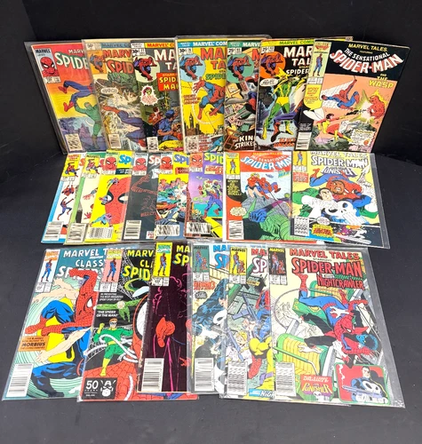 Marvel Tales Lot of 21 #63-252 See Pics for #'s Spider-Man Marvel Comics 1983
